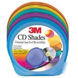 Cd shades carry case for cd asst color 5PK