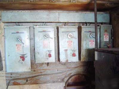 Crusher screen power plant 200KW generator switch gear 