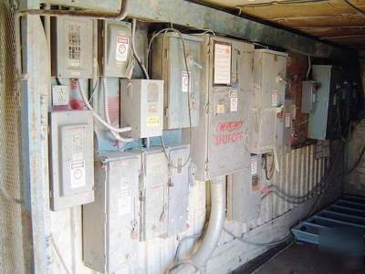 Crusher screen power plant 200KW generator switch gear 