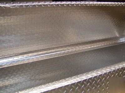 Diamond plate tool box chest dock box truck tool box
