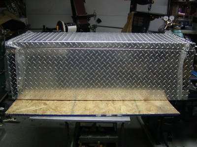 Diamond plate tool box chest dock box truck tool box