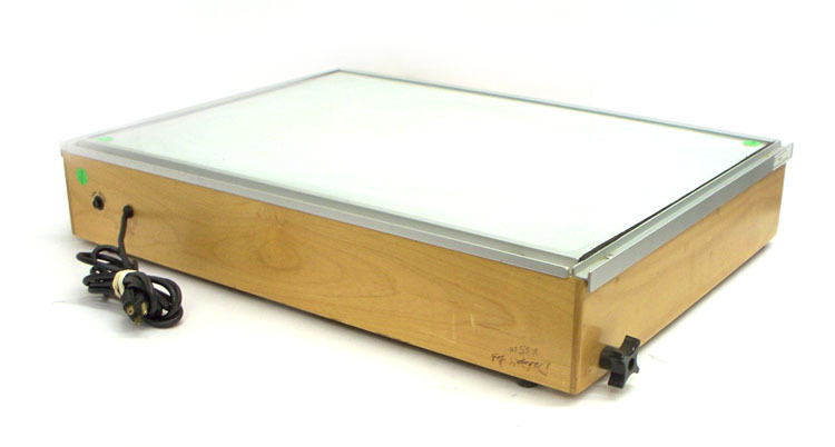 Hall BL1824 back light wooden box illuminator 18X24