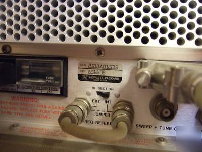 Hp 8566B in cal tested 