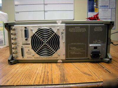 Hp 8752C network analyzer w/options 004, 075 - cal'd