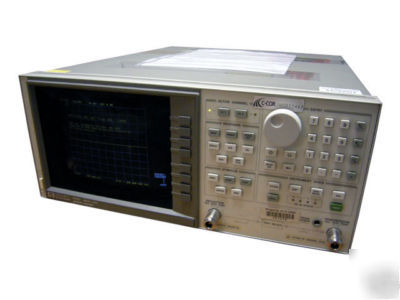 Hp 8752C network analyzer w/options 004, 075 - cal'd