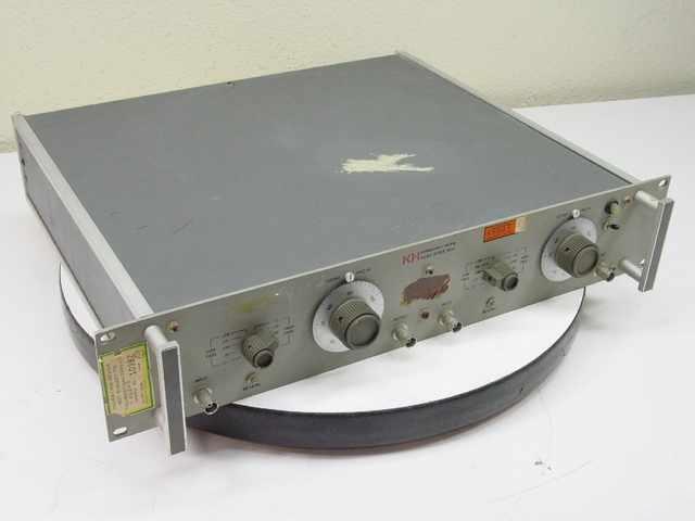 Krohn-hite dual, adjustable, high/low-pass filters
