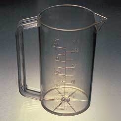 Nalge nunc graduated transparent beakers : 1223-3000