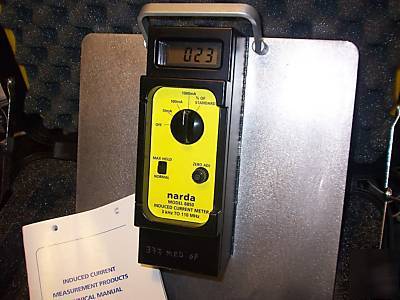 Narda loral 8850 3 khz to 110 mhz induced current meter