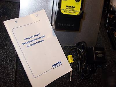 Narda loral 8850 3 khz to 110 mhz induced current meter
