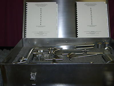 New automatic retractor set - never used 