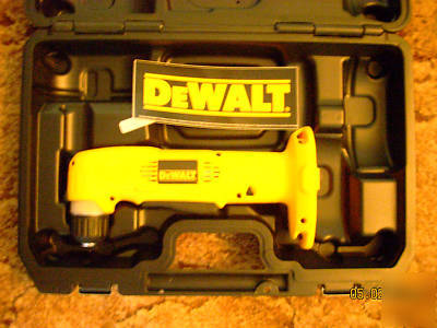 New dewalt DW960 right-angle drill w/free case 