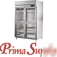New true commercial 4 half-door heated cabinet TR2H-4HG