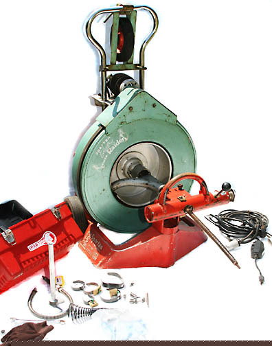 Spartan 1065 drain root sewer pipe cleaning machine vg+