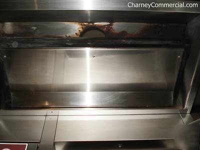 Spartan gas rack oven roll in single bakery dough pizza