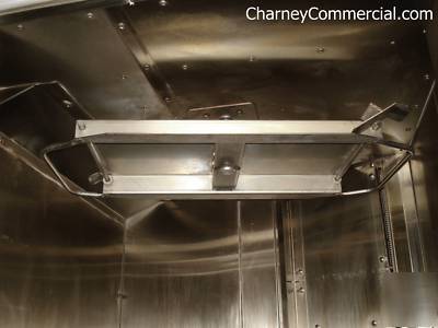 Spartan gas rack oven roll in single bakery dough pizza
