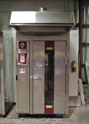 Spartan gas rack oven roll in single bakery dough pizza
