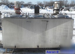 Used- cherry burrell 3 compartment tank, approximately