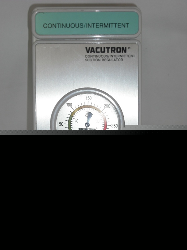 Vacutron inter/cont suction regulator 1 1/4IN x 1/8NPT
