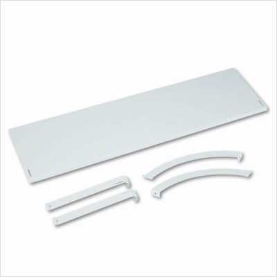 VersÃ© series hanging shelf, steel, 48W x 14D, gray