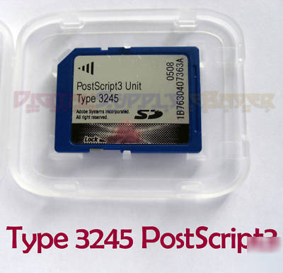 Ricoh aficio 3228C 3235C 3245C copier POSTSCRIPT3