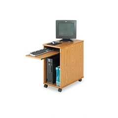 Safco deskside mini workstation