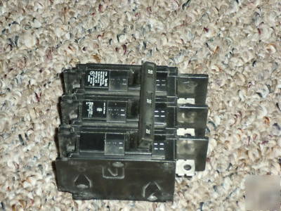 Siemens 3-pole 20 amp type BQ3B020 circuit breaker ite