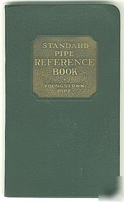 Youngstown pipe reference book 1930 tubes, sheet metal