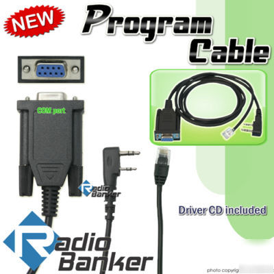 P4 prog. cable for kenwood kpg-22 kpg-46 2IN1