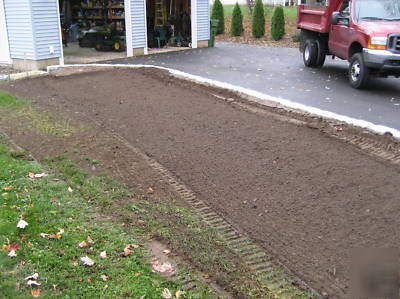 Skidsteer - cat landscape rake - harley rake-rockhound