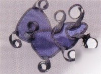 Wolf x-ray gonad shield set of 3, regular lead,