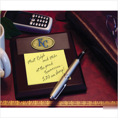 The memory company kansas city royals memo pad holder