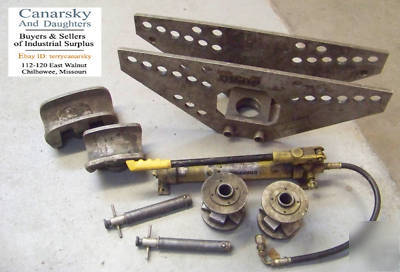Used enepac pipe bender parts