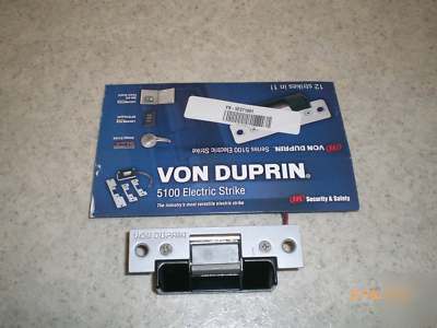 Von duprin 5100 electronic 12/24V strike